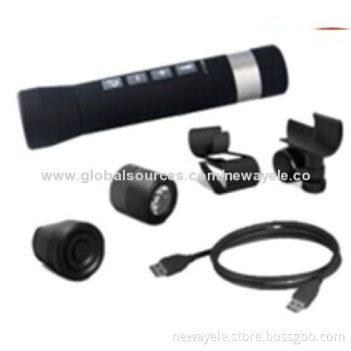 4-in-1 Bluetooth Speaker, Power Bank, Bluetooth Headset, Flashlight